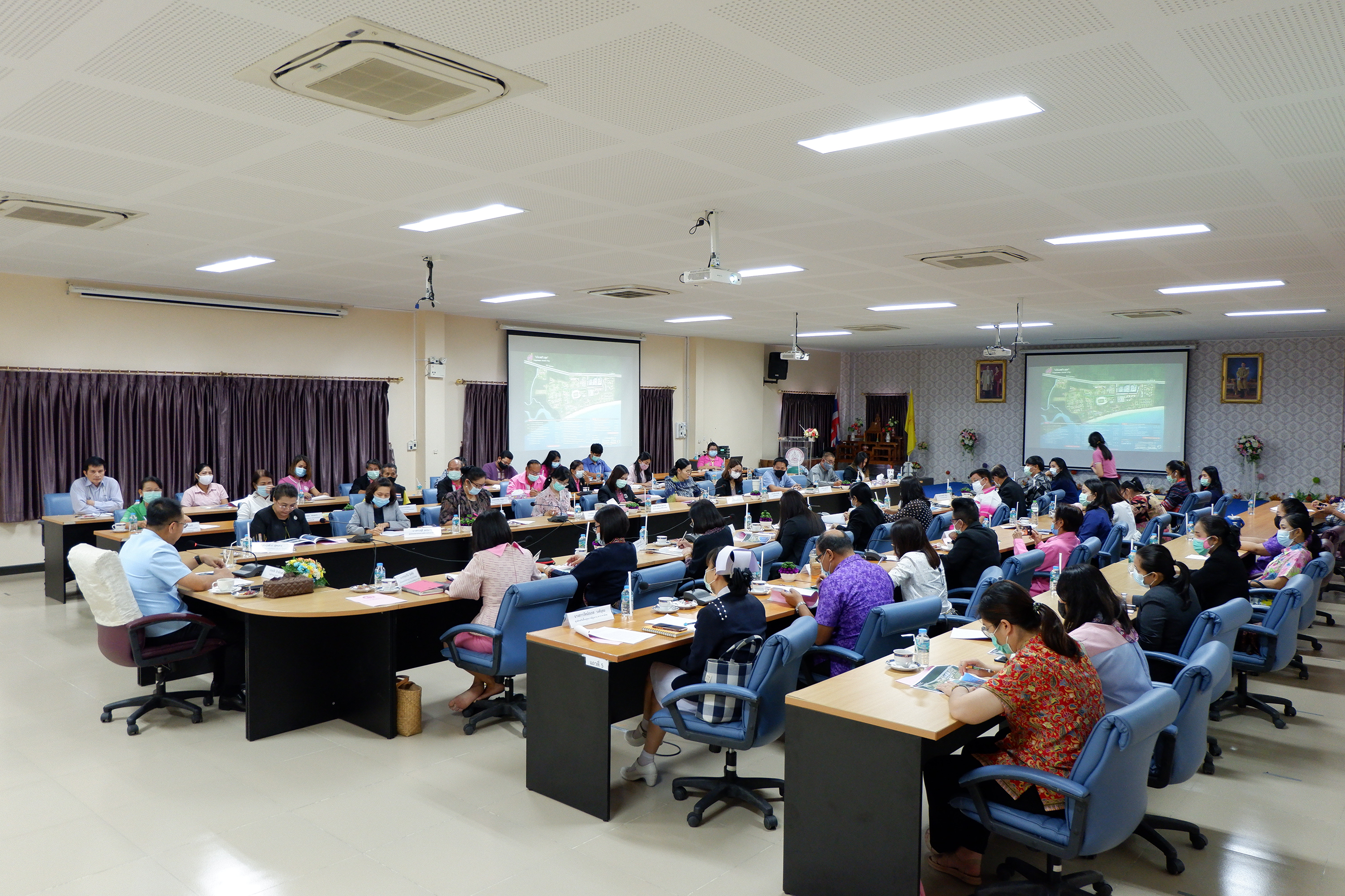 ประชุมคณะทำงานศูนย์สร้างสุขผู้สูงอายุ(Anti Ageing Activity) ครั้งที่ 1/2564