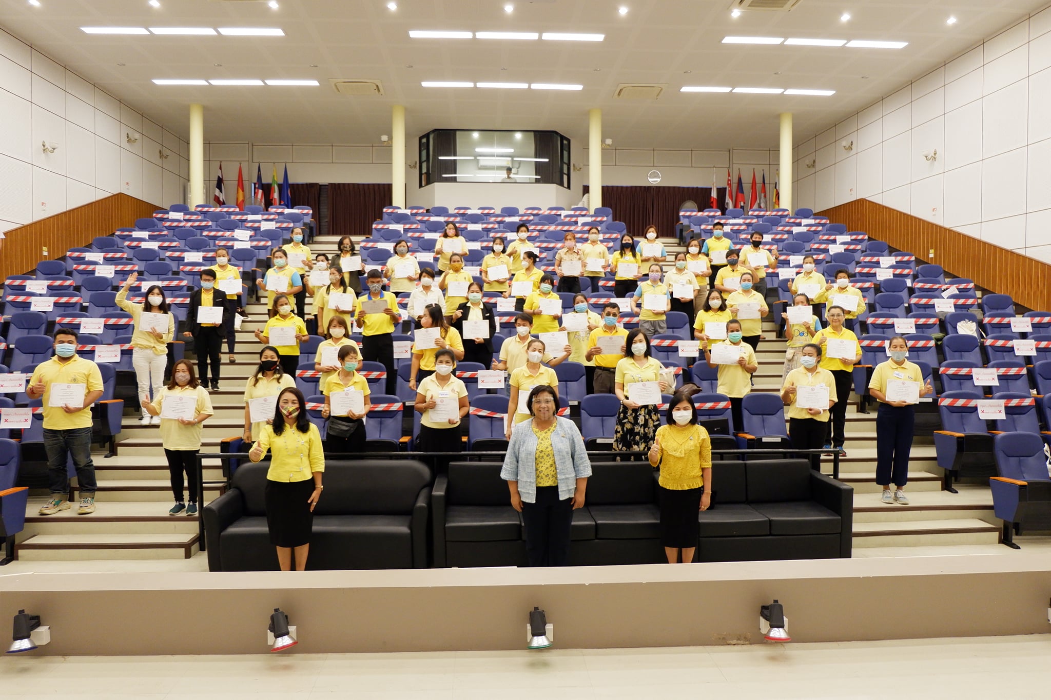 หลักสูตรการดูแลผู้สูงอายุขั้นเบื้องต้น จำนวน 18 ชั่วโมง รุ่นที่ 6