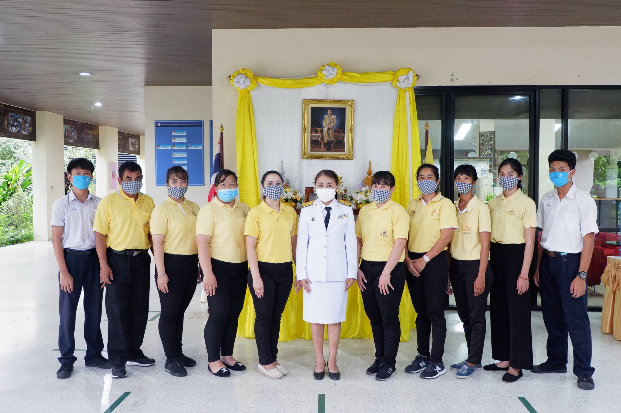 พิธีถวายสัตย์ปฏิญาณเพื่อเป็นข้าราชการที่ดีและพลังของแผ่นดิน ประจำปี 2563 เนื่องในโอกาสวันเฉลิมพระชนมพรรษาพระบาทสมเด็จพระเจ้าอยู่หัว 28 กรกฎาคม 2563