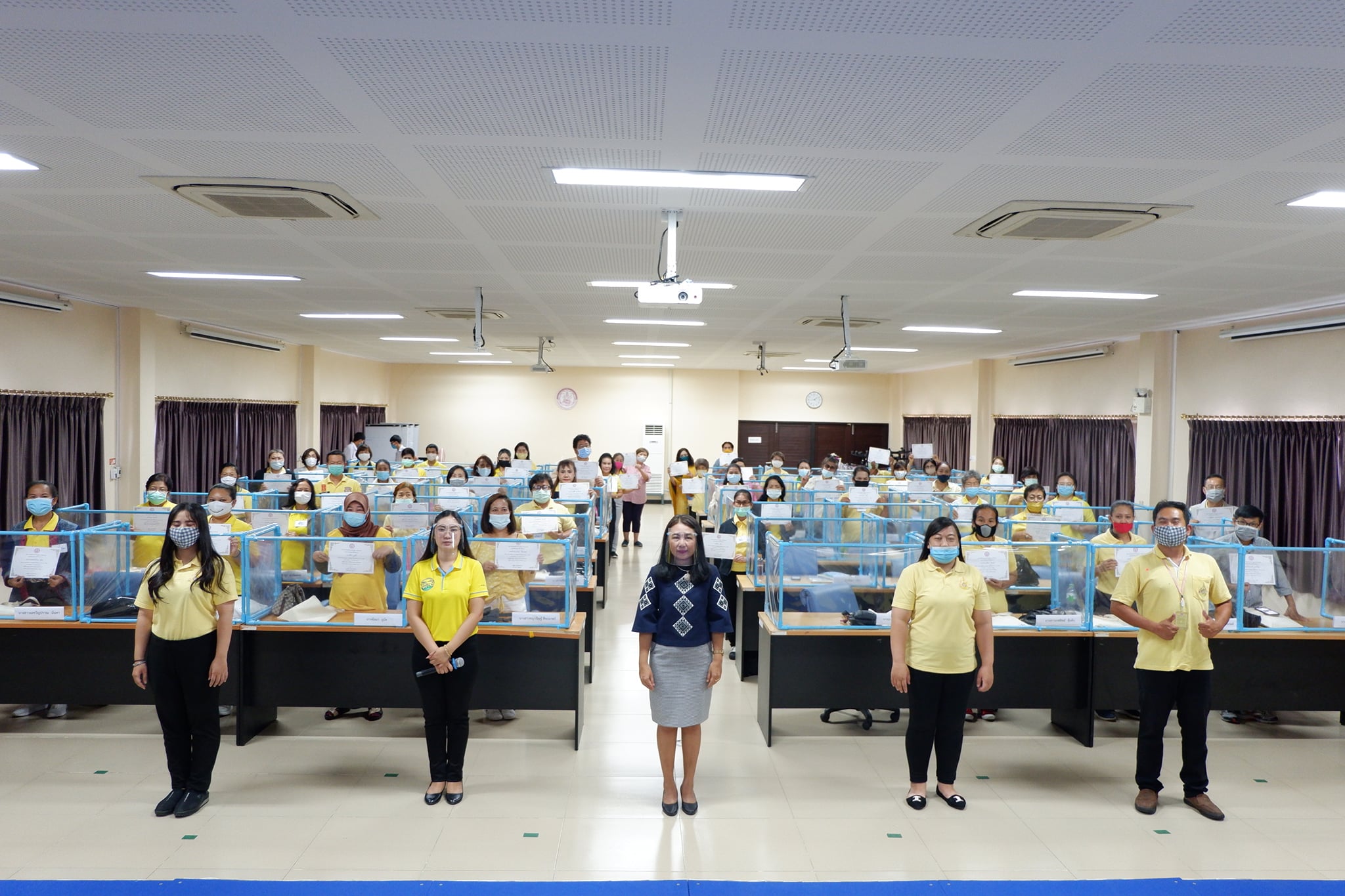 หลักสูตรการดูและผู้สูงอายุขั้นเบื้องต้น จำนวน 18 ชั่วโมง รุ่นที่ 8