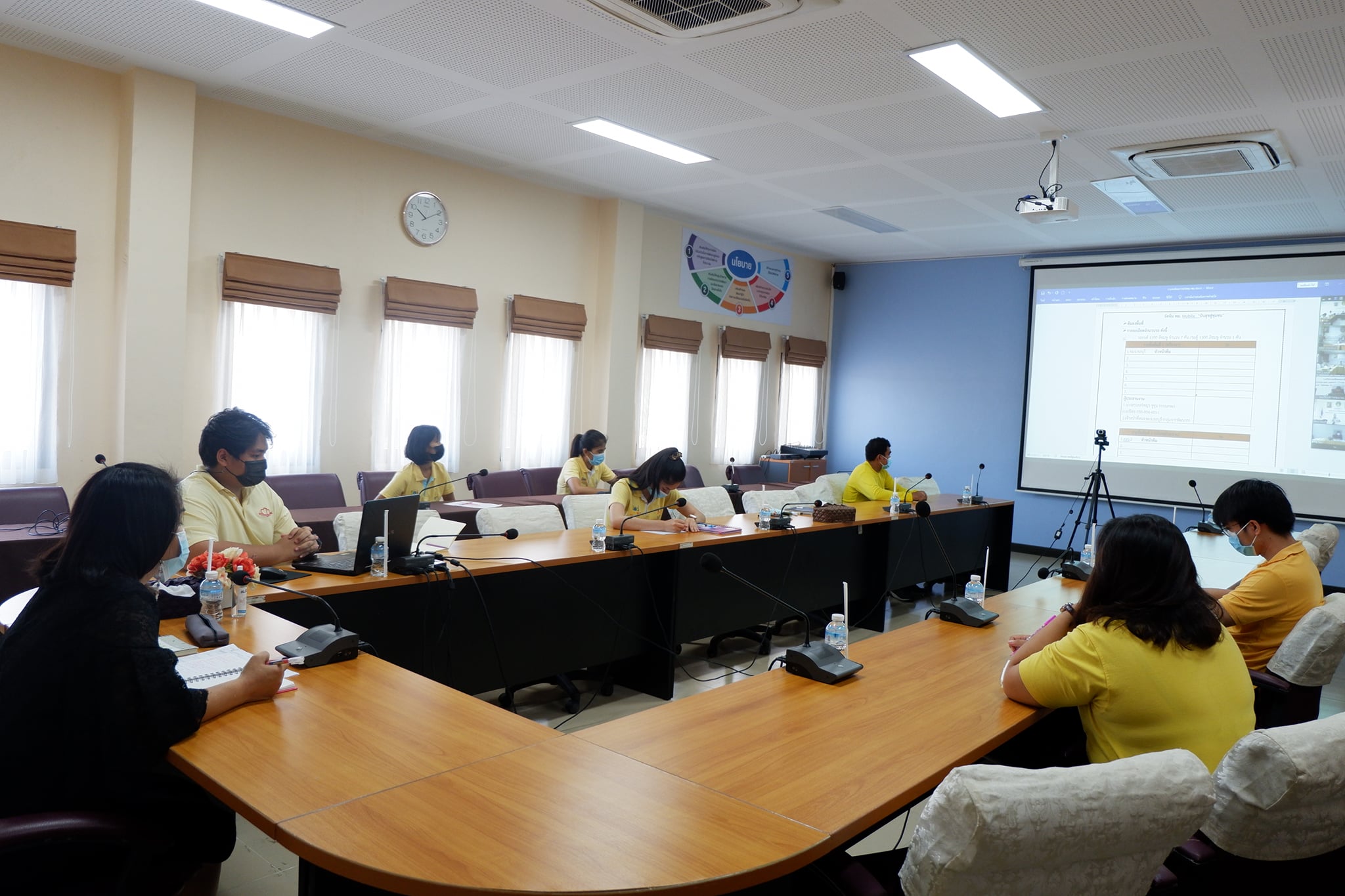 การประชุม พม. Mobile(ปันสุขสู่ชุมชน) ผ่านระบบ Conference Application Zoom