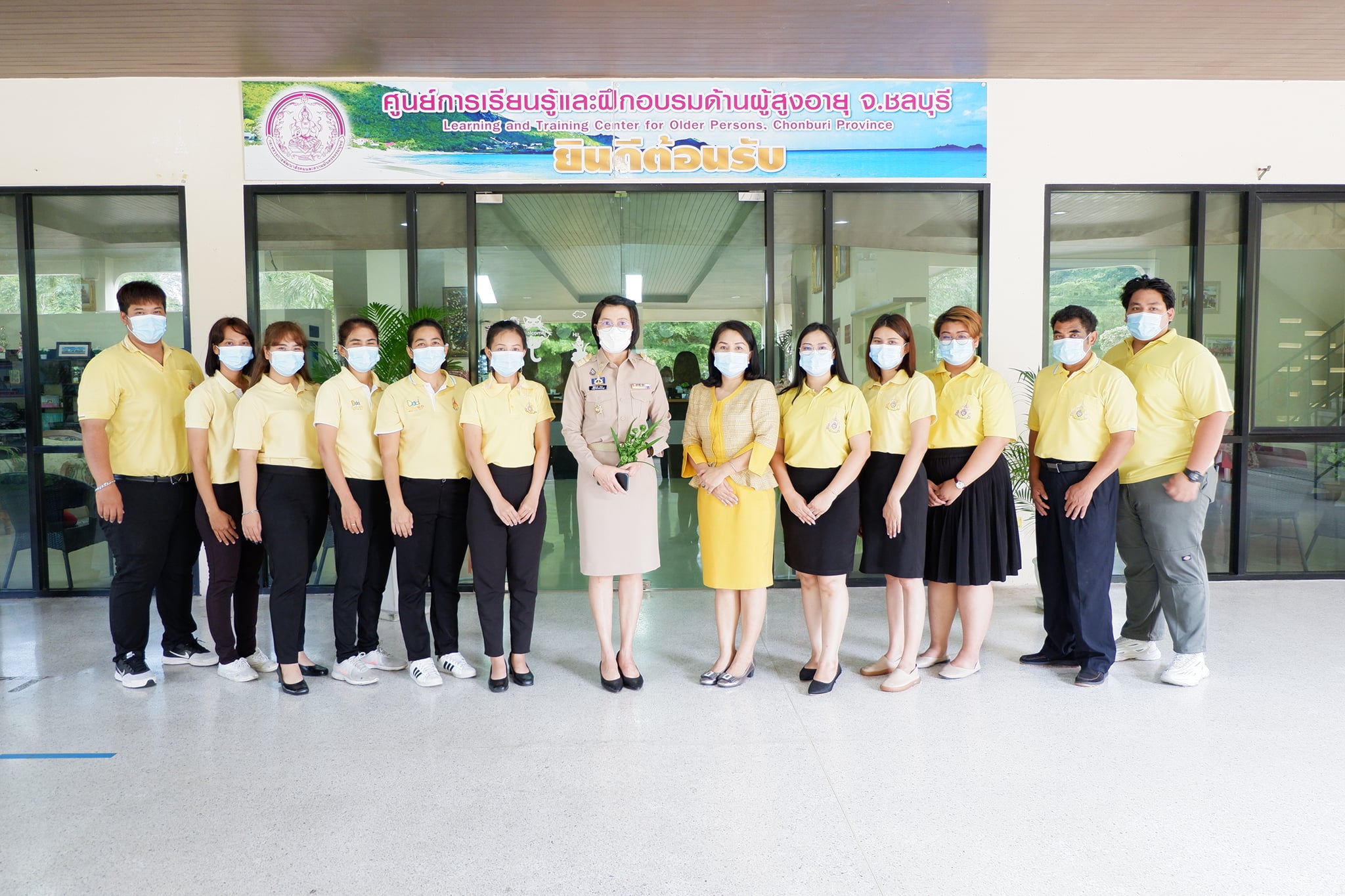 รองผู้ว่าราชการจังหวัดชลบุรี ลงพื้นที่เยี่ยมชมสถานที่ศูนย์การเรียนรู้ฯ 