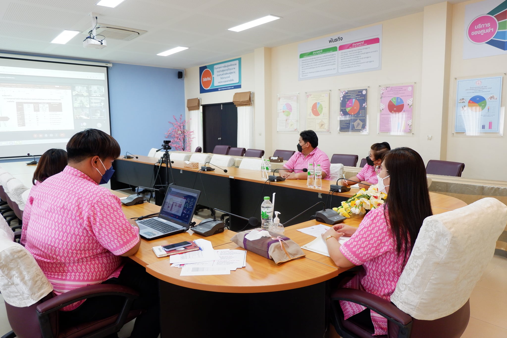 ประชุมนิเทศงานเพื่อขับเคลื่อน โครงการ พม. ประจำปีงบประมาณ 2565