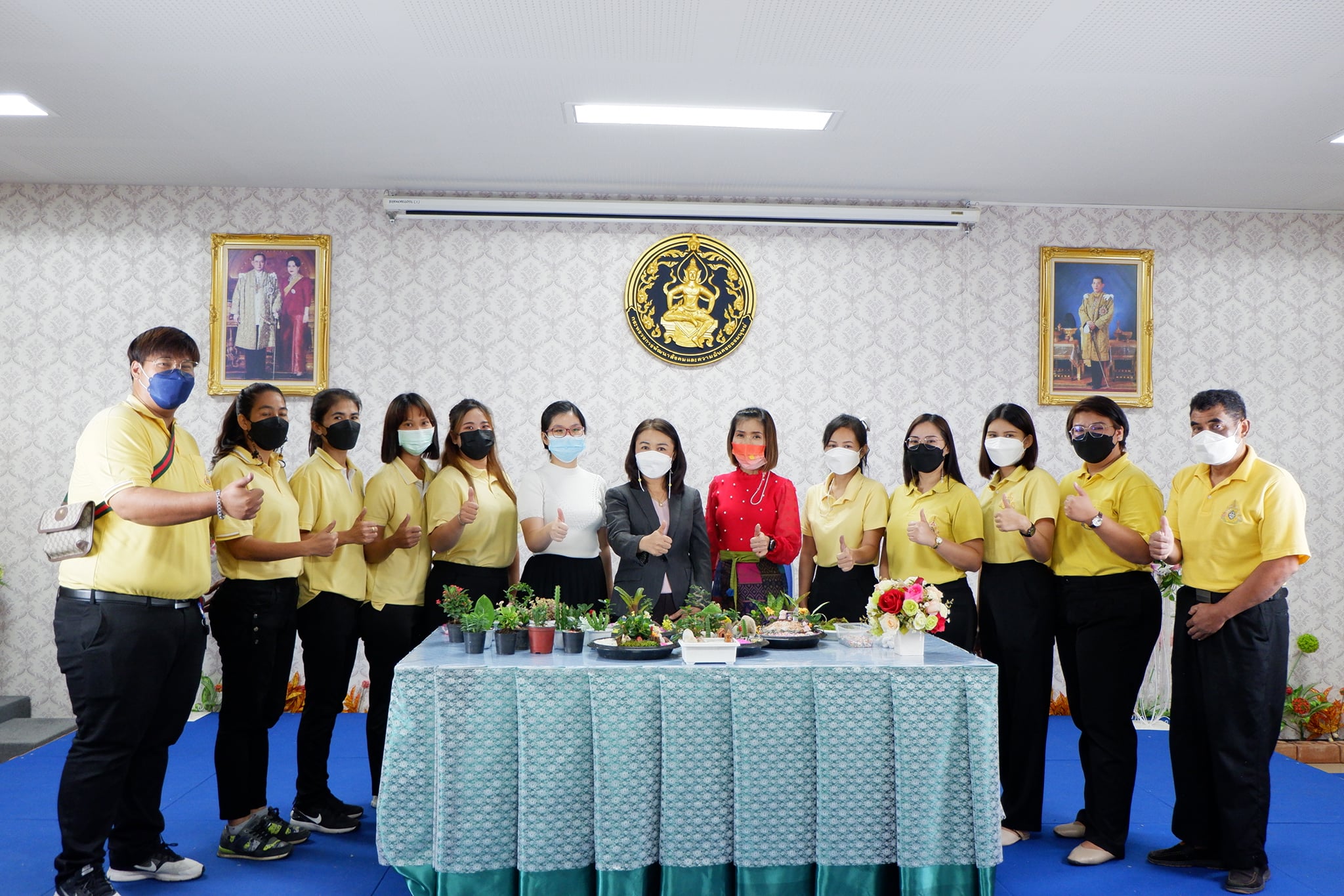 กิจกรรม“สวนจิ๋วฟรีสไตล์”ภายใต้โครงการเพิ่มทักษะอาชีพ (UP Skill) อาชีพออนไลน์ในยุคชีวิตวิถีใหม่ (New Normal)