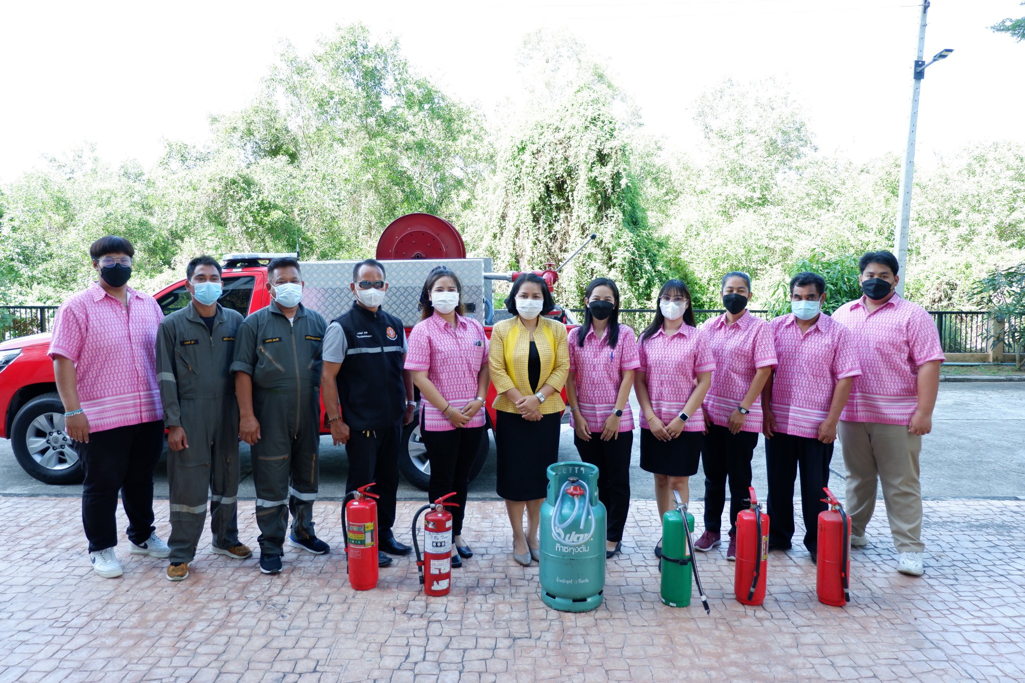 โครงการฝึกอบรมหลักสูตรการป้องกันและระงับอัคคีภัยเบื้องต้น  ประจำปี 2565