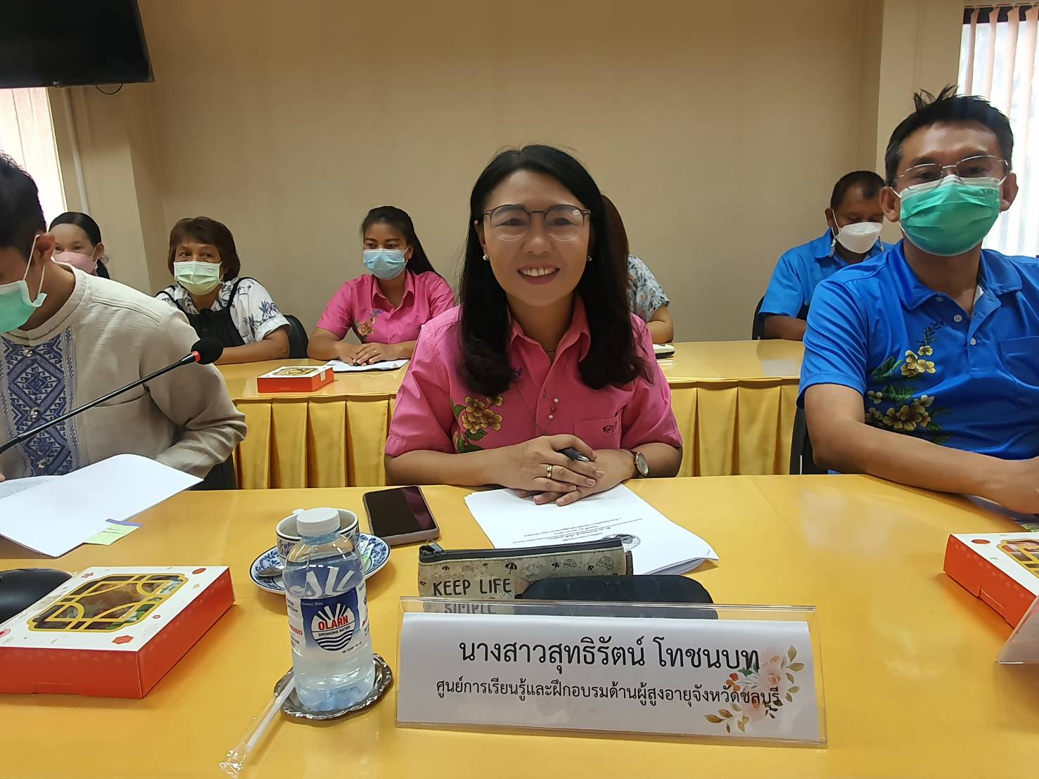 ประชุมทีม พม. จังหวัดชลบุรี ครั้งที่ 7/2566