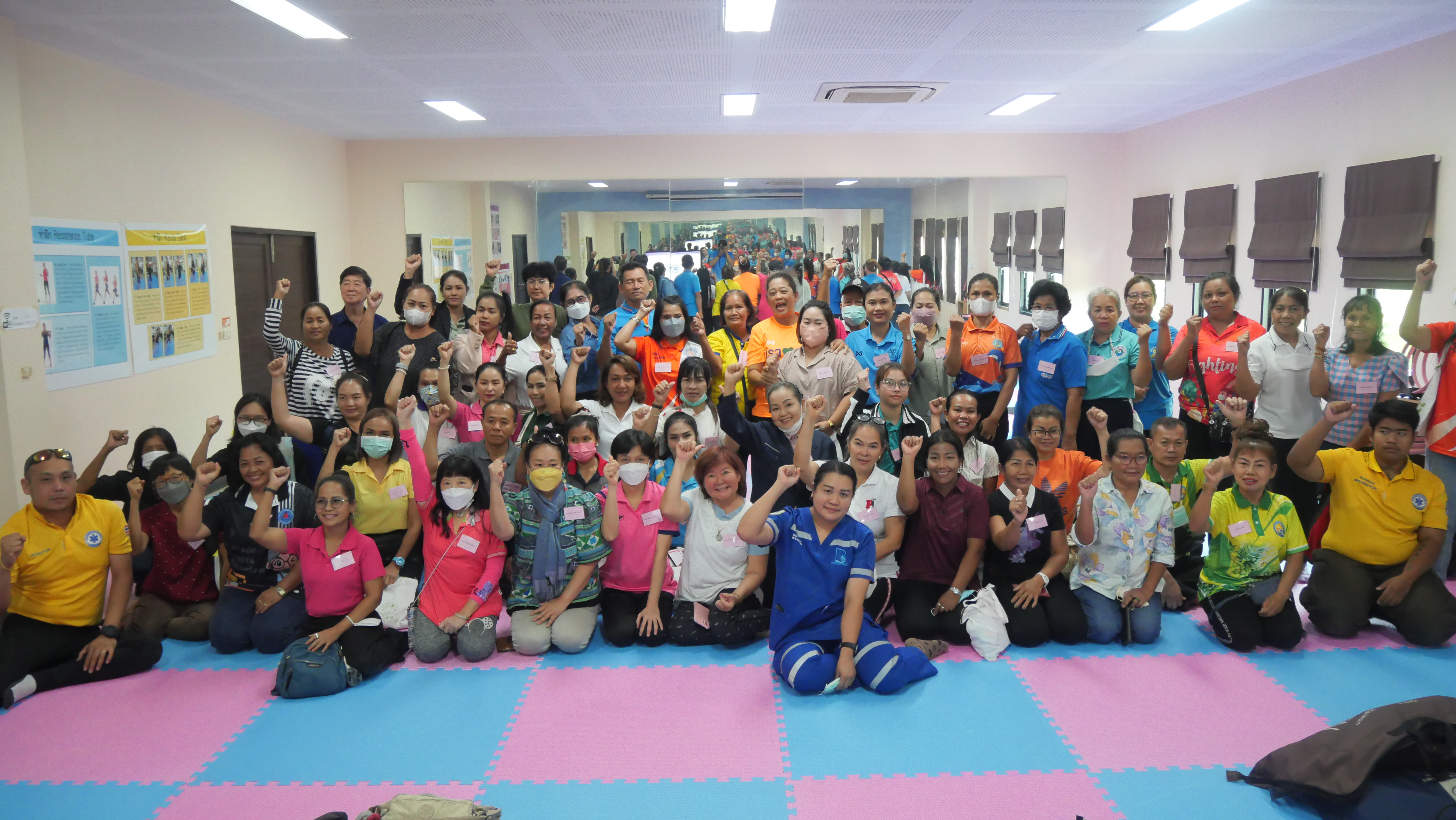 หลักสูตรการดูแลผู้สูงอายุ ขั้นกลาง จำนวน 70 ชั่วโมง (อบรมวันที่ 2)