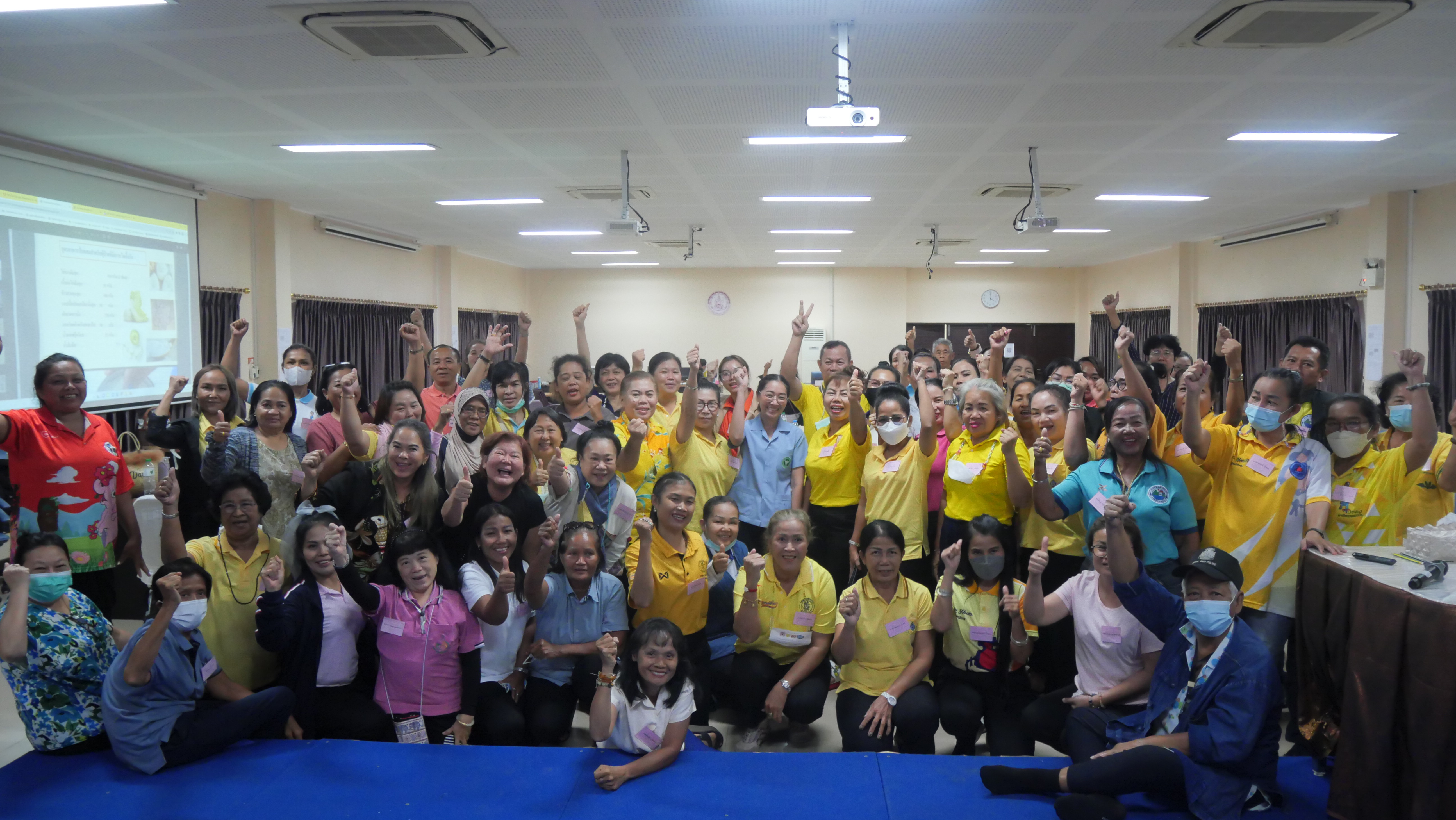 หลักสูตรการดูแลผู้สูงอายุ ขั้นกลาง จำนวน 70 ชั่วโมง (อบรมวันที่ 5)