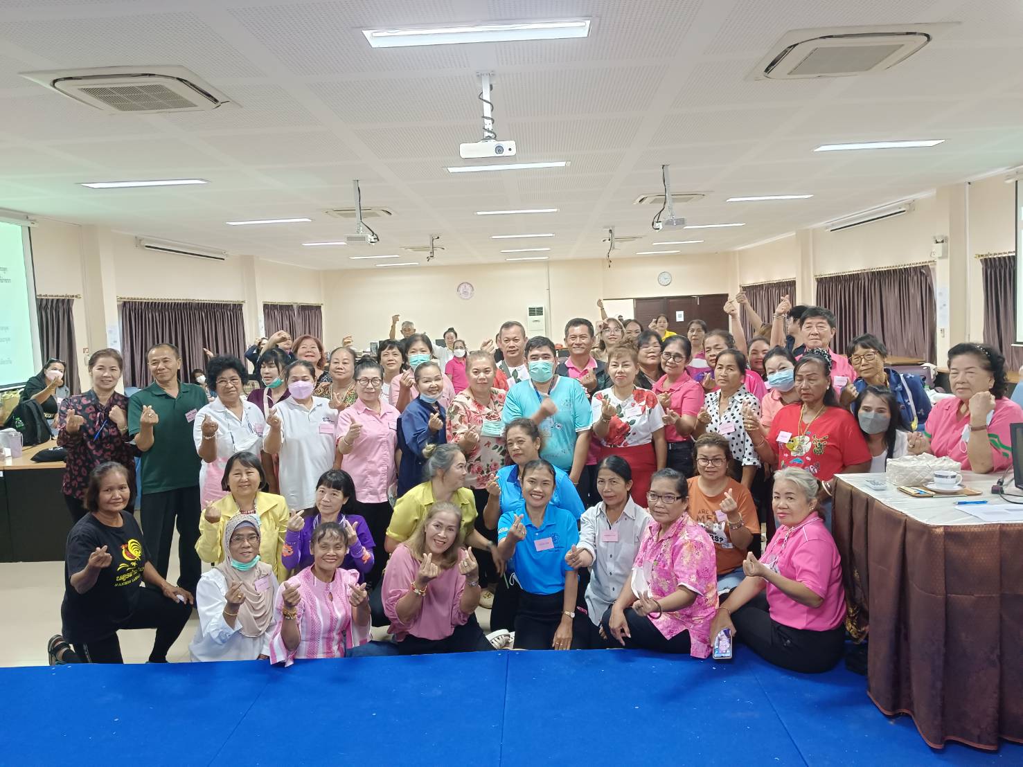 หลักสูตรการดูแลผู้สูงอายุ ขั้นกลาง จำนวน 70 ชั่วโมง (อบรมวันที่ 6)